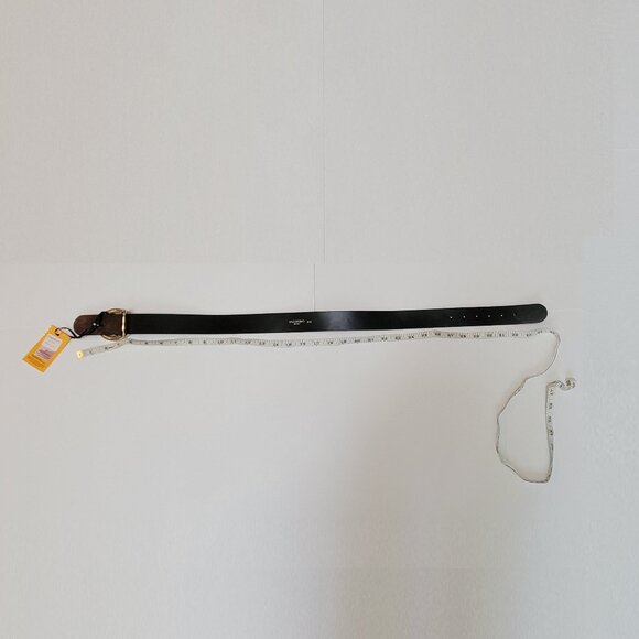 Valentino by Mario Valentino Giusy Monogram Leather Belt main image 7